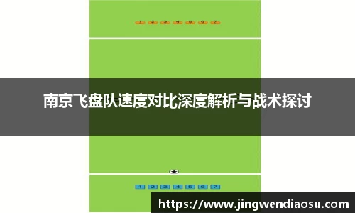 南京飞盘队速度对比深度解析与战术探讨